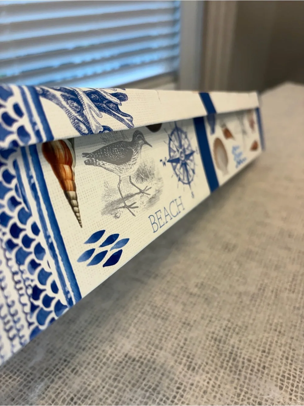 Michel Design Works The Shore Scented Drawer Liners, 6 sheets, new in box